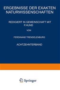 Ergebnisse der Exakten Naturwissenschaften