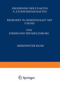 Ergebnisse der Exakten Naturwissenschaften