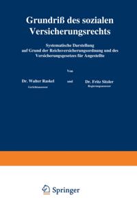 Grundriß des sozialen Versicherungsrechts