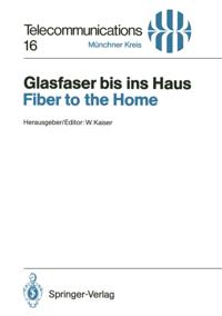 Glasfaser bis ins Haus / Fiber to the Home