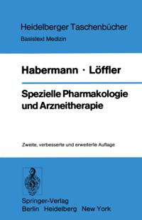 Spezielle Pharmakologie und Arzneitherapie