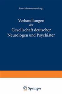 Verhandlungen der Gesellschaft Deutscher Neurologen und Psychiater