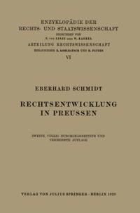 Enzyklopädie der Rechts- und Staatswissenschaft