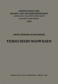 Enzyklopädie der Rechts- und Staatswissenschaft
