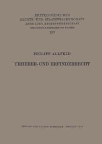 Enzyklopädie der Rechts- und Staatswissenschaft