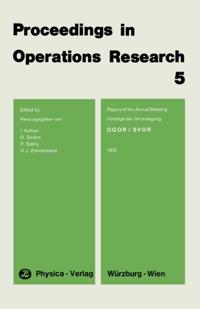 Operations Research Proceedings