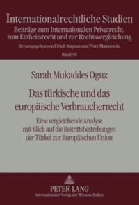 Das tuerkische und das europaeische Verbraucherrecht