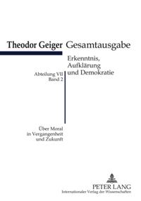 Ueber Moral in Vergangenheit und Zukunft