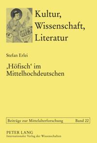 «Hoefisch» im Mittelhochdeutschen