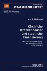 Kirchliche Krankenhaeuser und staatliche Finanzierung