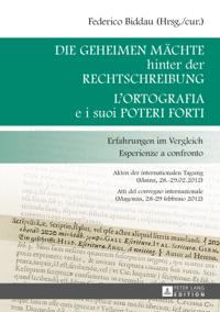 Die geheimen Maechte hinter der Rechtschreibung- L’ortografia e i suoi poteri forti