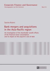 Bank mergers and acquisitions in the Asia-Pacific region
