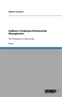 Cadbury's Employee Relationship Management