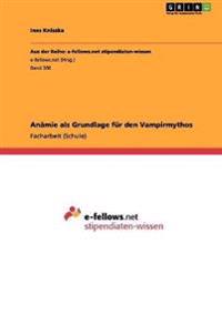 Anämie als Grundlage für den Vampirmythos