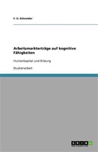 Arbeitsmarkterträge auf kognitive Fähigkeiten