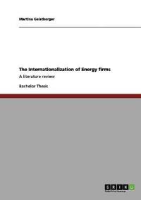 The Internationalization of Energy firms