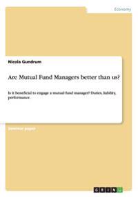 Are Mutual Fund Managers better than us?