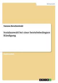 Sozialauswahl bei einer betriebsbedingten Kündigung