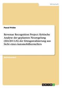 Revenue Recognition Project