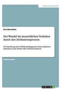 Der Wandel Im Menschlichen Verhalten Durch Den Zivilisationsprozess