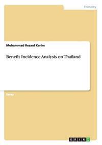 Benefit Incidence Analysis on Thailand