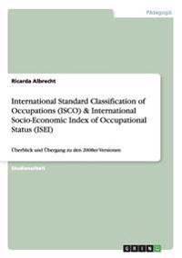 International Standard Classification of Occupations (ISCO) & International Socio-Economic Index of Occupational Status (ISEI)