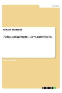 Funds Management: 7IM vs. Dimensional