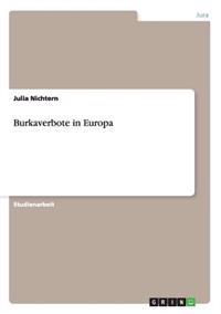 Burkaverbote in Europa