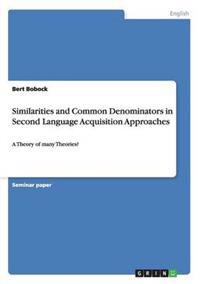 Similarities and Common Denominators in Second Language Acquisition Approaches