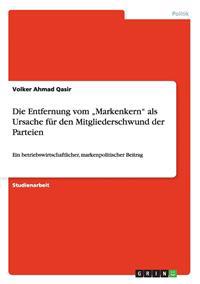Die Entfernung vom "Markenkern" als Ursache für den Mitgliederschwund der Parteien