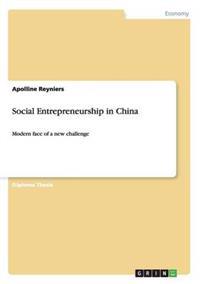 Social Entrepreneurship in China
