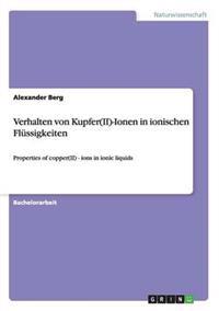 Verhalten von Kupfer(II)-Ionen in ionischen Flüssigkeiten
