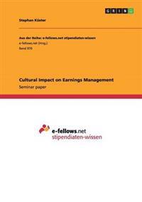 Cultural Impact on Earnings Management
