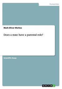 Does a state have a parental role?
