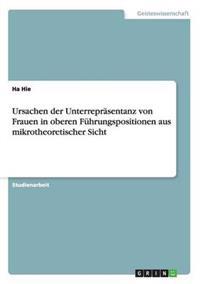 Ursachen der Unterrepräsentanz von Frauen in oberen Führungspositionen aus mikrotheoretischer Sicht