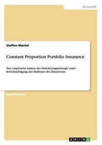 Constant Proportion Portfolio Insurance