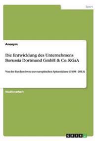 Die Entwicklung des Unternehmens Borussia Dortmund GmbH & Co. KGaA