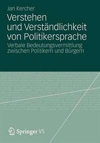 Verstehen und Verständlichkeit von Politikersprache