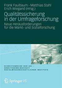Qualitätssicherung in der Umfrageforschung