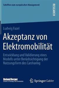 Akzeptanz von Elektromobilität