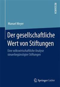 Der gesellschaftliche Wert von Stiftungen