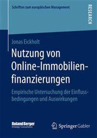 Nutzung von Online-Immobilienfinanzierungen