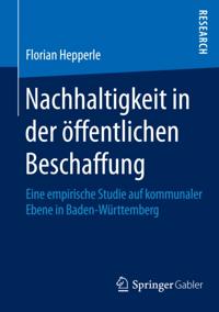 Nachhaltigkeit in der öffentlichen Beschaffung