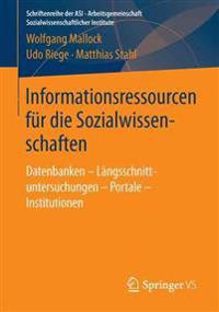 Informationsressourcen für die Sozialwissenschaften