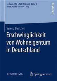 Erschwinglichkeit von Wohneigentum in Deutschland