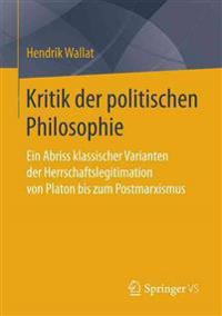 Kritik der politischen Philosophie