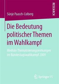 Die Bedeutung politischer Themen im Wahlkampf