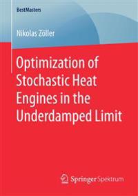 Optimization of Stochastic Heat Engines in the Underdamped Limit