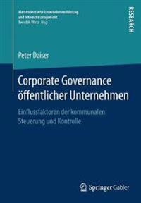 Corporate Governance öffentlicher Unternehmen