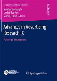Advances in Advertising Research IX